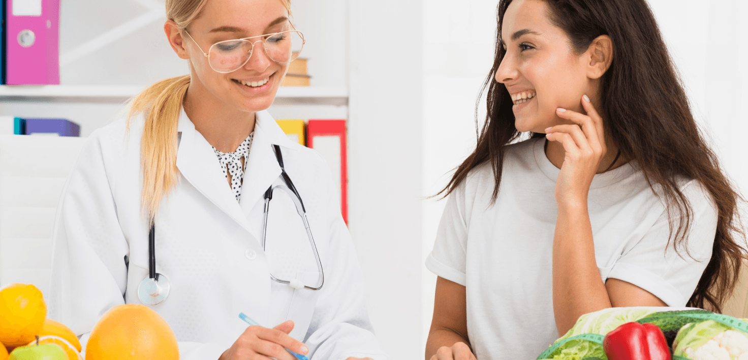 Expert nutritionist and dietitian support for weight loss meal planning