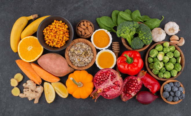 Variety of flavorful healthy meals for weight loss